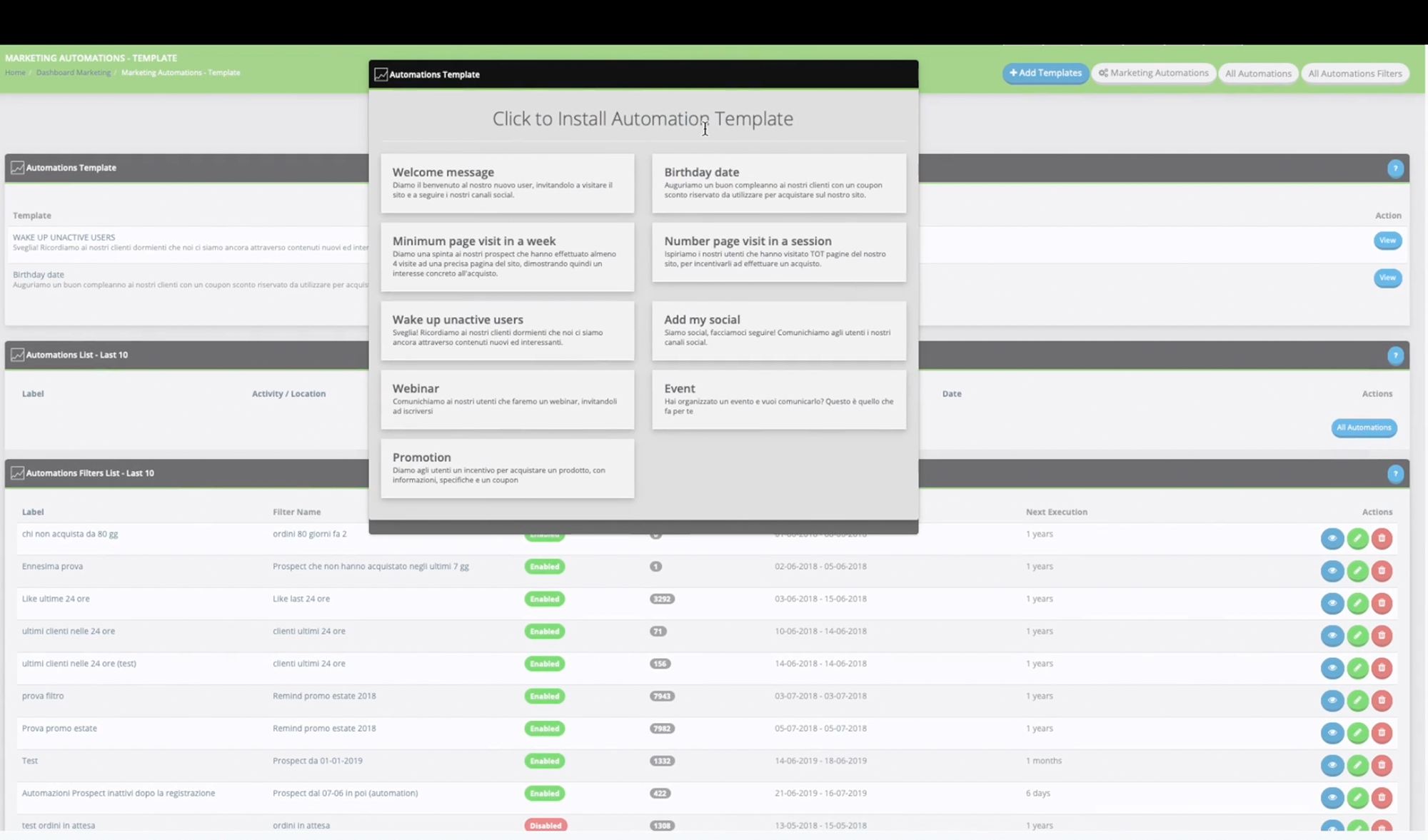 Erstellen Sie Werbekampagnen und -projekte - White Rabbit Suite